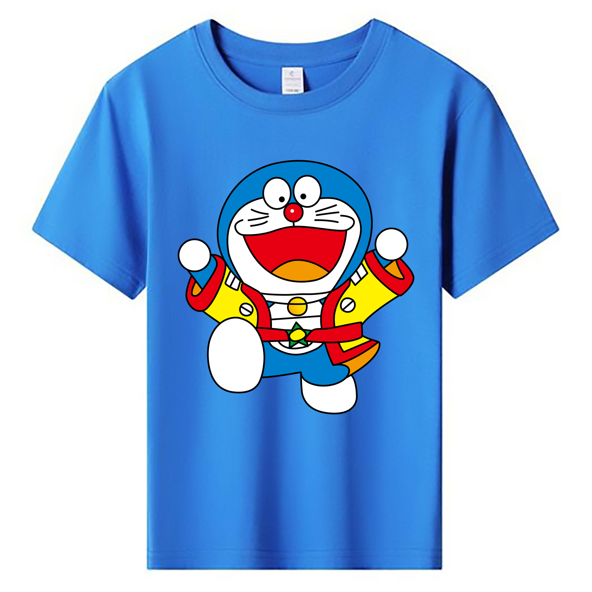 （画像用） ドラえもん Doraemon 綿100％キッズTシャツ（フロントプリント）